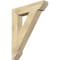 Ekena Millwork Traditional Slat Rough Sawn Bracket, Douglas Fir, 6"W x 32"D x 40"H BKT06X32X40TRA06RDF - alternate 1